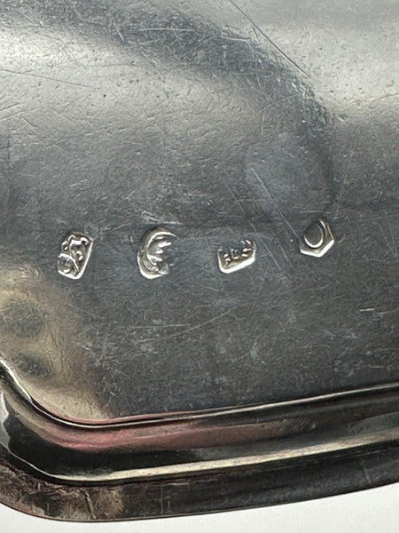 Small Footed Salver Tray. English Sterling. Georgian Period. London 1729. 6 1/4"