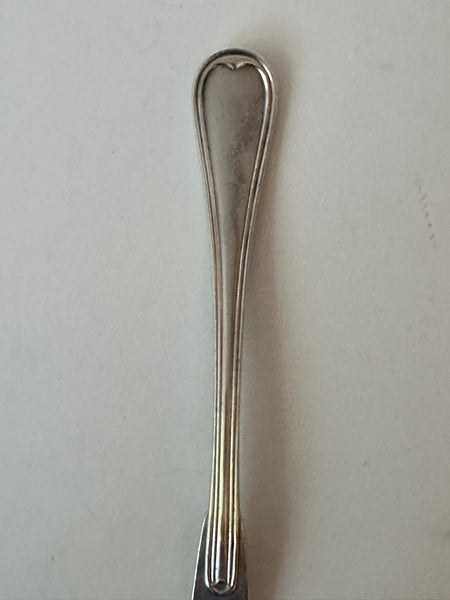 Horsd'oeuvre or Snail Fork Two Tine. Christofle Silverplate. 6". No Monogram