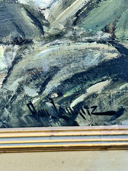 Paul Lauritz (1889-1975) CA. Original Oil Painting on Canvas. Palos Verdes, CA.