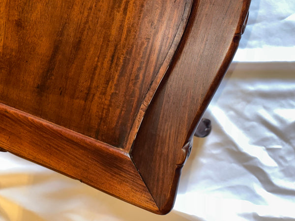 Pair Side Chairs. Chinese Rosewood. Grapevine and Bamboo Design. Qing.