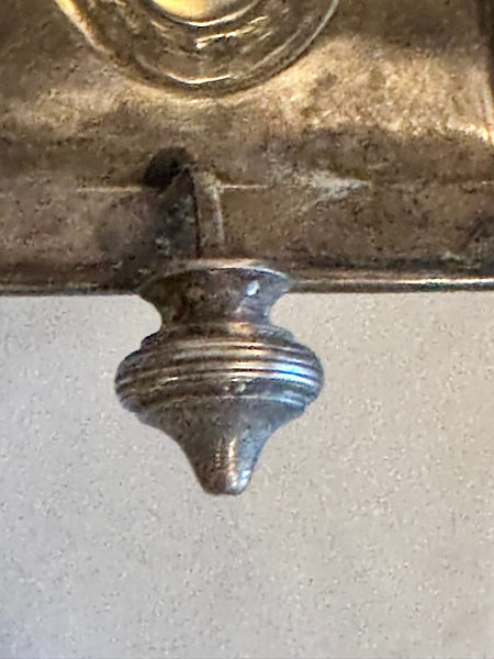 3 pc Table Centerpiece. German 800 Silver and Cut Glass. Early 20th Century