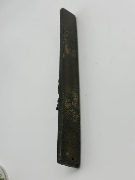 Scroll Weight. Chinese Bronze. Qilin Dragon Figure. Ming/Qing. 8 3/4"