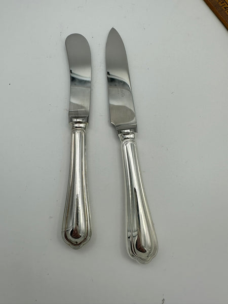 Christofle French Silverplate in the Spatours Pattern. 307 Pieces Total