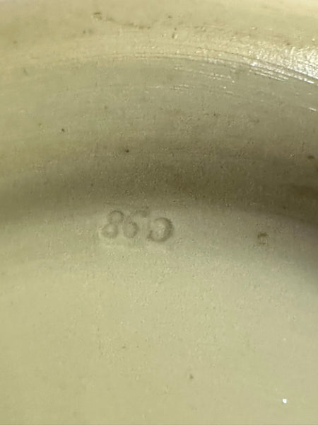 Vienna Porcelain Reticulated Bowl on Stand. White, Blue, Gold. 18th C. 10 1/2" D