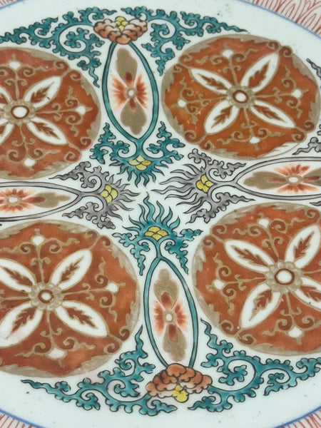 Large Japanese Imari Charger. 19th Century. 18" Diameter