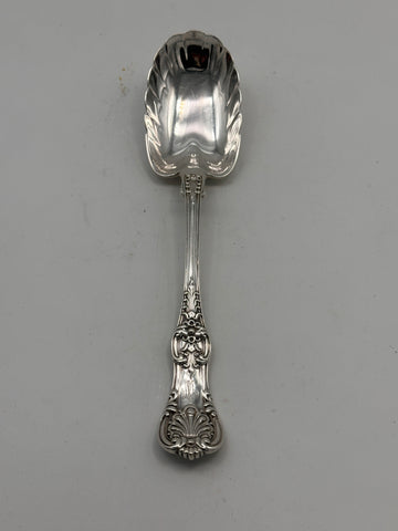 Berry Serving Spoon. Tiffany & Co Sterling Silver English King. 8 5/8"
