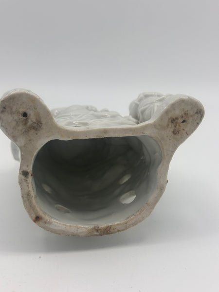 Chinese Blanc d'Chine White Porcelain Qwan Yin. Guan Yin. 7" Height