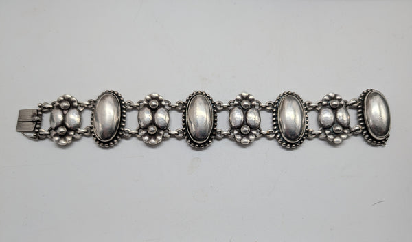 Bracelet. Early Georg Jensen Denmark. Sterling Silver. 7 3/8" Length