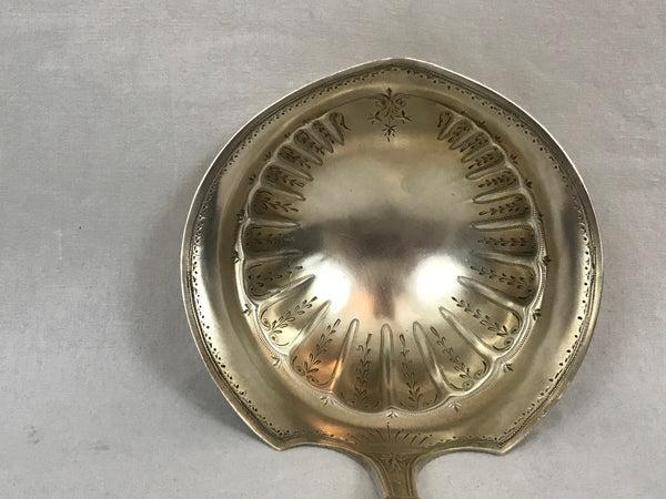 Large Soup Ladle. American Sterling Silver Schultz and Fischer Cleopatra 12.5"