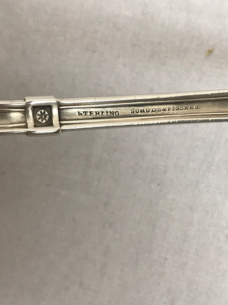 Large Soup Ladle. American Sterling Silver Schultz and Fischer Cleopatra 12.5"