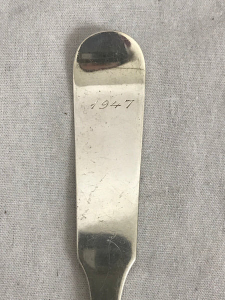 Slice. Norwegian 830 Silver. Marius Hammer of Bergen (1847-1927). 10-3/8"