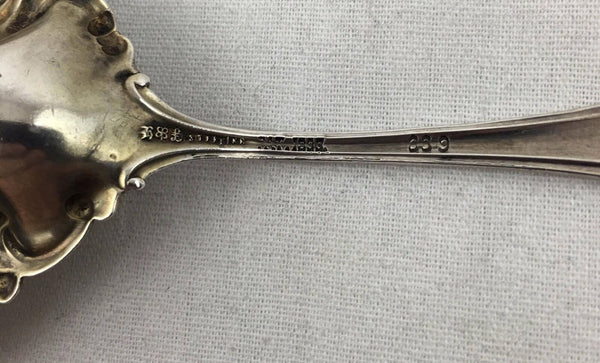 Beautiful Pierced Nut/ Bon Bon Spoon. American Sterling Silver. Howard Co. Pat 1